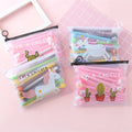 South Korea's Small Fresh Black 20 Pens Bag Students with Girls Cute Cartoon Gel Pen Set School Supplies Kawaii Pen