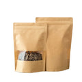 Kraft Brown Biodegradable Compostable Food Grade Paper Bags Unbleached Natural Kraft Paper Stock for Nuts
