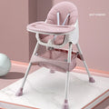 Adjustable Height Multi-Purpose Stable Storage Layer with Safety Belt Soft Cushion Modern Plastic Baby Dining Feeding High Chair