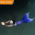 New Arrival Skins Mermaid Tail Swimming Monofin With Flipper Waterproof Quick Dry Print Pattern for Adults