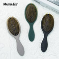 Customizable Stainless Steel Bristle Anti Frizz Hair Styling Brush Smoothing Brush Comb for Curly Thick Hair Hair Brush