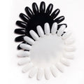 20Pcs False Nail Practice Board Nail Gel Color Chart Palette Nail Polish Display Board