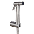 Hot Selling Wholesale   Spiral Hose High Pressure Shattaf Bracket Bathroom Shower Shattaf Toilet Sprayer Set Faucet Accessories