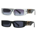 Vintage Rectangle Sunglasses for Women Men Retro Small Frame Sun Glasses Hip Hop Glasses Fashion Shades Female UV400