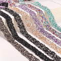 Different Sizes Glitter Crystal Mesh Roll Trimming Rhinestones Hot-Fix for Clothing Shoes Bags
