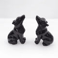2026 High-quality Crystal Carved Gemstone Wolf Domineering Fengshui Reiki Crystals Handicraft Healing Stones Exquisite Wolf Carving