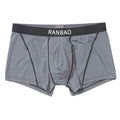 Manufacture Classic Grey Front Flying Big Pouch Underwear Men Boxer Briefs Custom Men Boxers Underwear