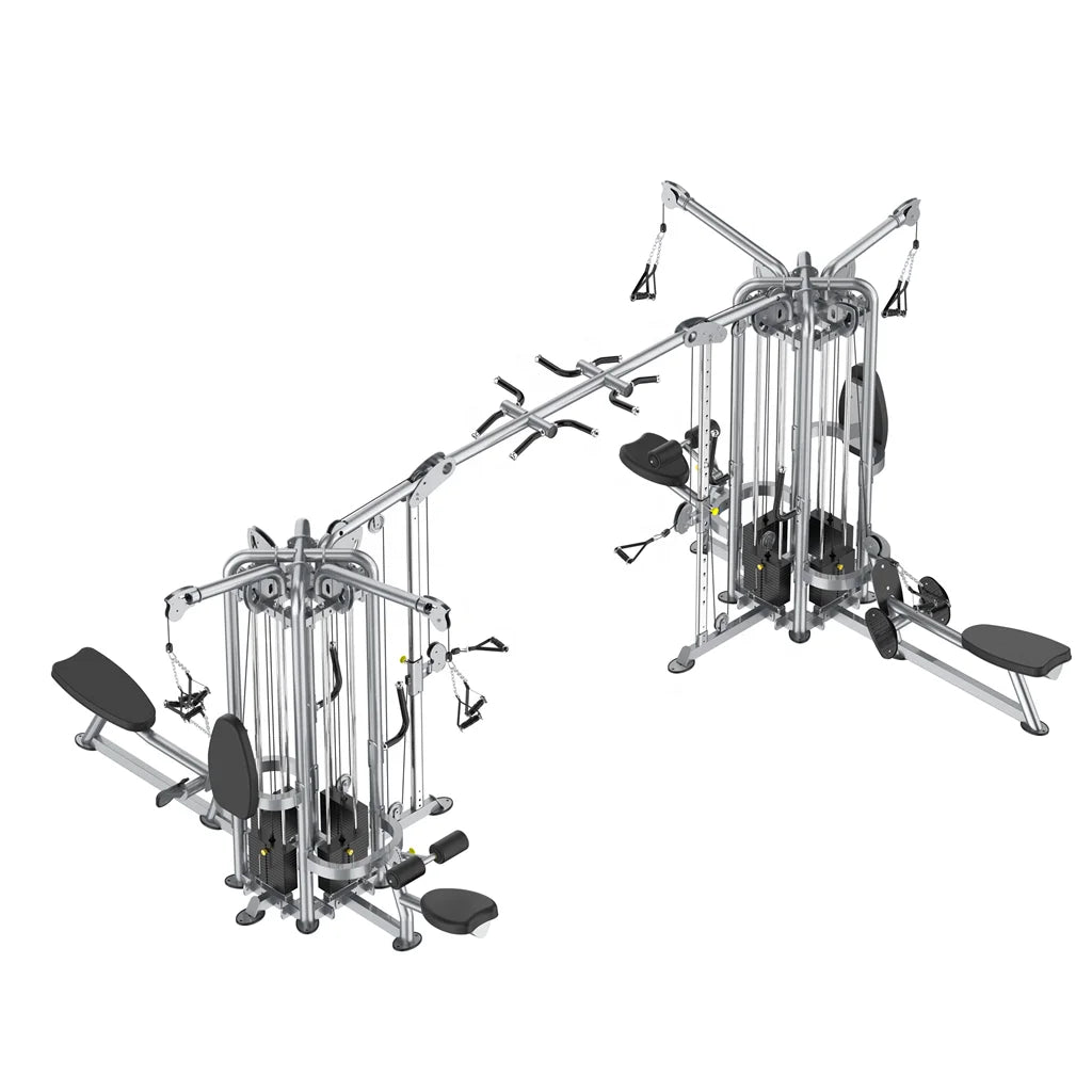 8 Station Multi Gym Equipment Commercial Multi Gym 8 Station Jungle Gym Commercial Fitness JLC-H7328