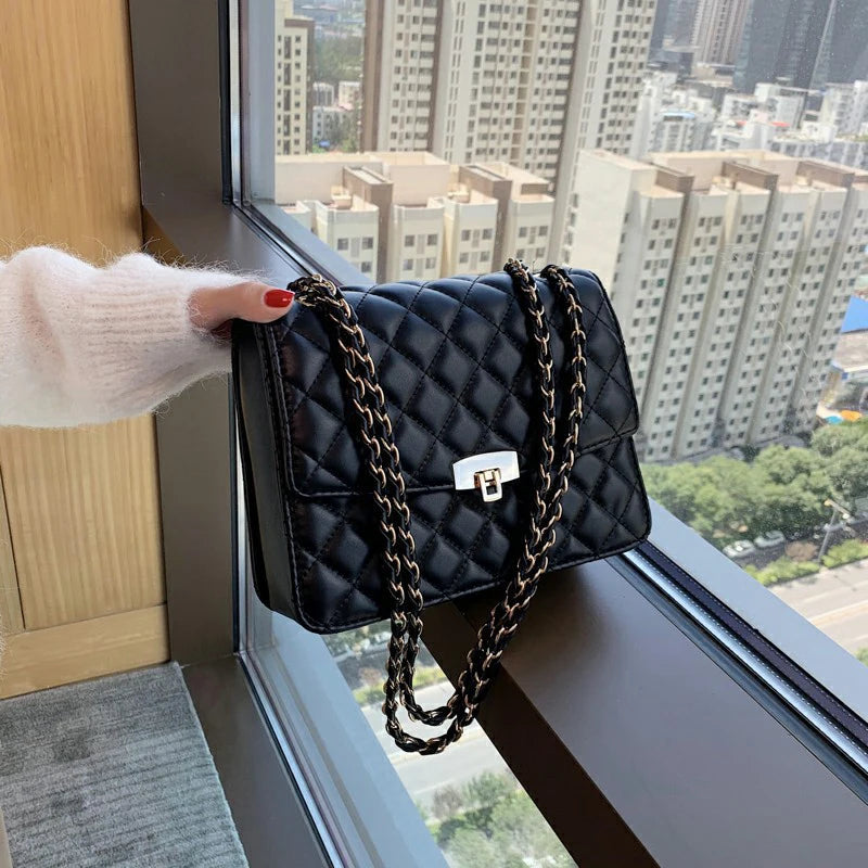 Retro Trendy Bolsos De Mujer Embroidery Chain Bag Shoulder Bag Crossbody Bags for Ladies