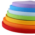 Woven Herringbone Cotton Ribbon 1cm Width 3/8 Inch Ribbon Soft Ribbon Roll Custom Logo for Garment DIY Cards Flower Packing