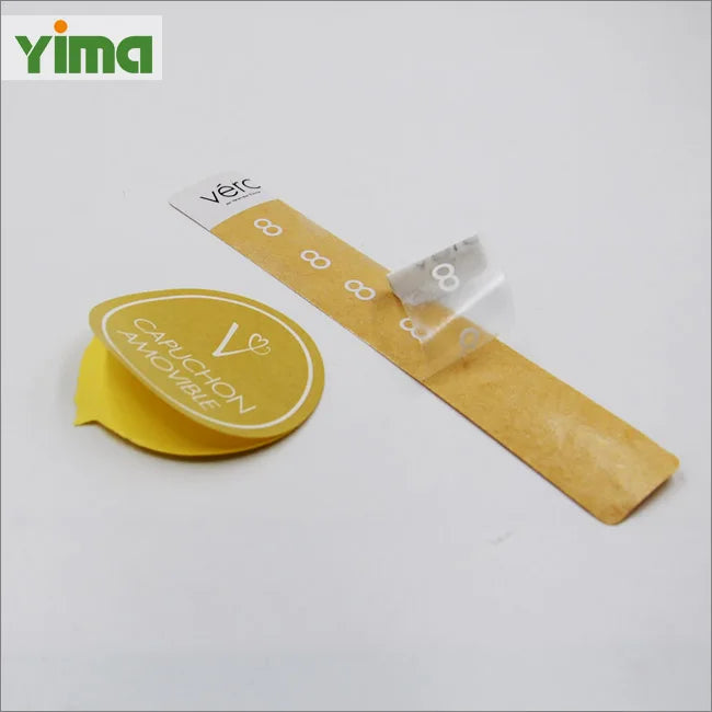 Custom Waterproof Paper Self-adhesive Clothing Labels Private Label Custom Printed for Garment Shoes Bags