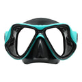 Safety Low Volume Soft Silicone White Freedive Mask with Snorkel Set Spearfishing Snorkeling