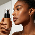 Long Wear Full Coverage Waterproof Matte Concealer Liquid Foundation for Dark Skin with Sunscreen