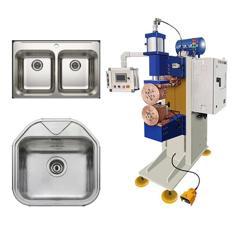 Automatic Metal Pipe Seam Welding Machine Equipment Rolling Seam Welder Weld Equipment for Water Heater Tank