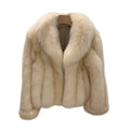 New Fashion Shawl Collar Winter Warm Fur Coat Women Real Fox Fur Coat