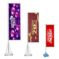 Beach Feather Flag Banner With Flagpole and Base for Sports Festival Advertising