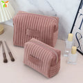 Large Plush Makeup Holder Pencil Pen Case Large Capacity Storage Bag Cute Cosmetic Bag for Travel