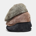 2025 Spring Summer New Fashion Vintage Tie Dyed 8 Panels Newsboy Cap for Women Men Outdoor Casual Dress
