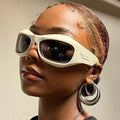 2025 Newest Custom Shades Sunglasses Uv400 Gafas De Sol Outdoor Windproof Classic Thick Frame Square Y2k Sunglasses 2024