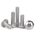 M2 M2.5 M3 M4 M5 M6 M8 JIS 1111 Stainless Steel  Phillips Drive Truss Head Mushroom Machine Screw Bolts