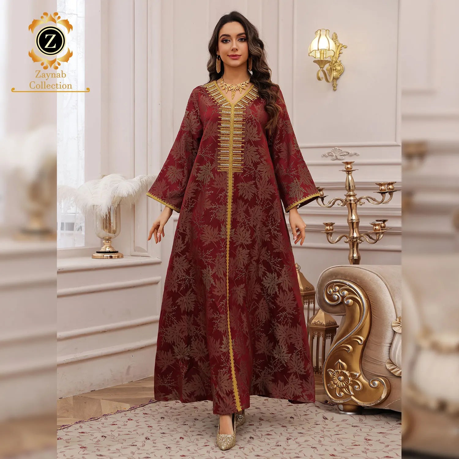Zaynab Abaya Women Muslim Dress Coat Dubai Muslim Dress Dubai Turkey Close Abaya Last Design Muslim Ramadan Abaya