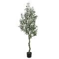 Factory Cheap Price 180CM 6FT Natural Touch Faux Green Potted Indoor Plant Large Artificial Olive Tree for Indoor Outdoor Decor