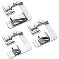 3 Sizes Wide Rolled Hem Pressure Foot Set Low Shank Sewing Machine Presser Hemmer Foot Essential Sewing Supplies