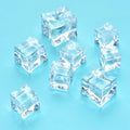Simulation Ice Cube Acrylic Decoration Auxiliary Props bar Shooting Ice Cube Props Fish tank Decoration