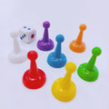 Deskjoy 1pc 1 Inch Plastic Multi-Color Pawns for Board Games Tabletop Markers Arts & Crafts