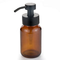 Factory Made 250ML Baby Bottle Liquid Wash Copper Shower Gel Press Soap Glass Bottle With Body Wash Pump Hotel Dispenser