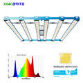 Newest 2026 Rotatable KingBrite 600W Samsung LM301H EVO +Osr 660NM 730NM Full Spectrum LED Grow Light Bar