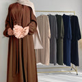 Open Abaya Wholesale Traditional Gorgeous Ethnic Costumes Muslim Long Abaya Set