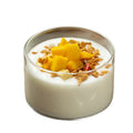 Hot Sale Clear Cylinder Small Glass Cups Eco Friendly Reusable Frozen Yogurt Cup Glass for Juice and Milk