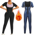 Women's Sports Workout Clothes Lift Body Shaping Sauna Sweatshirt Running Yoga Sports Jumpsuit