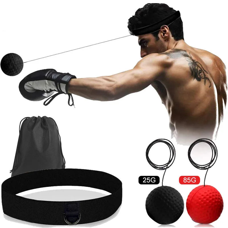 25g-85g Durable Mini Boxing Speed Punch Ball Rubber/PVC/Pu Material for Boxing Fighting Muay Tai MMA Training Exercise Equipment