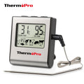 Thermopro TP16 Digital Smoker Grilling Food BBQ Temperature Thermometer Oven Thermometers Household Thermometers for Sugar Tea