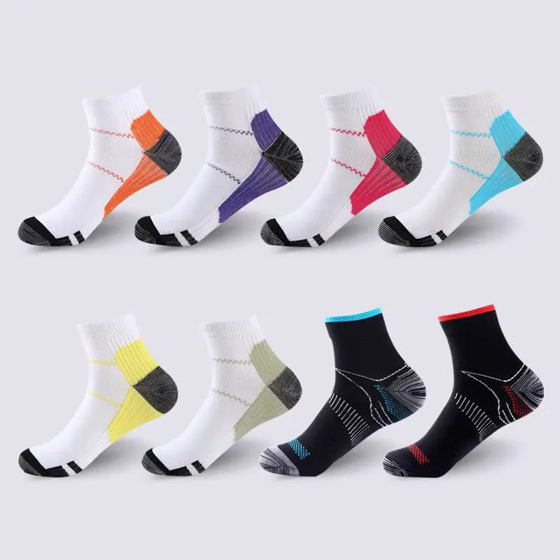 Outdoor Anti Fatigue Profession Breathable Marathon Compression Socks