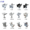 Solar Roof Mounting Clamp Solar Mid End Clamp Accessories for Pitched Roof Mounting