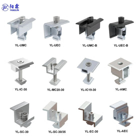 Solar Roof Mounting Clamp Solar Mid End Clamp Accessories for Pitched Roof Mounting