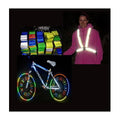 Hot Sale Red White Yellow Color Motorcycle Wheel Spoke Cover Bike Reflector Reflective Bicycle Safety Tube Skins Accessories