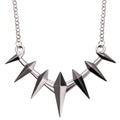 Movie Souvenir Panther Men Collar Choker Silver Panther Necklace