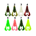 Long Tensile Floating Soft Frog Wobblers Soft Lures  Artificial Bait 90mm 12.5g 2pcs/bag  Swimbait Carp Black Fish Killing