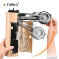 Topko 1-Burner Free Standing Mini Gas Stove and Cylinder Professional Portable Cooking for Camping & Hiking