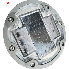 IL300 Road Studs 150mm 143mm 6 Screws Ground Embedded Lights Solar Road Stud Steady Light Philippines Market LED Cat Eye