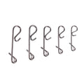 Snap-On Swivel Fishing Gear Bucket 50 Pieces One Bag Swivel Snap Hook