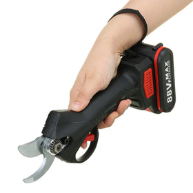 98V Electric Cordless Pruner Pruning Shear with 9700mAh Lithium-ion Battery Efficient Fruit Tree Bonsai Pruning Cutter EU Plug