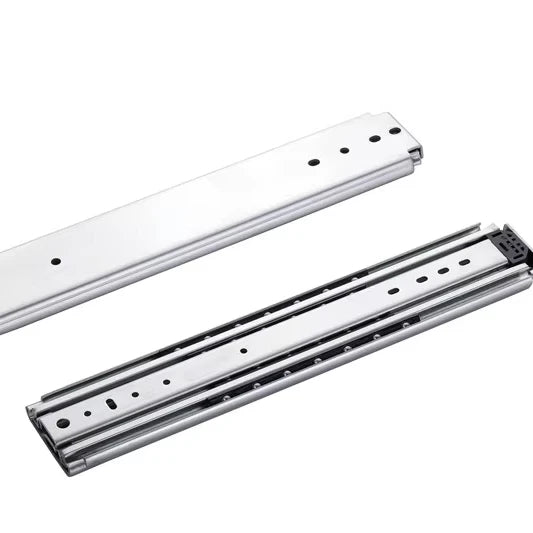 76mm Broad Side Mount Ball Bearing Slide for Heavy Duty Ladegeleiders With and Without Slot for Bedroom Bathroom Laundry Gym