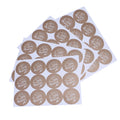 120 Pcs/pack Colorful Glossy Save Date Design Adhesive Sticker Labels Seals 3.5cm Gift Stickers Wedding Seals Creative Decor