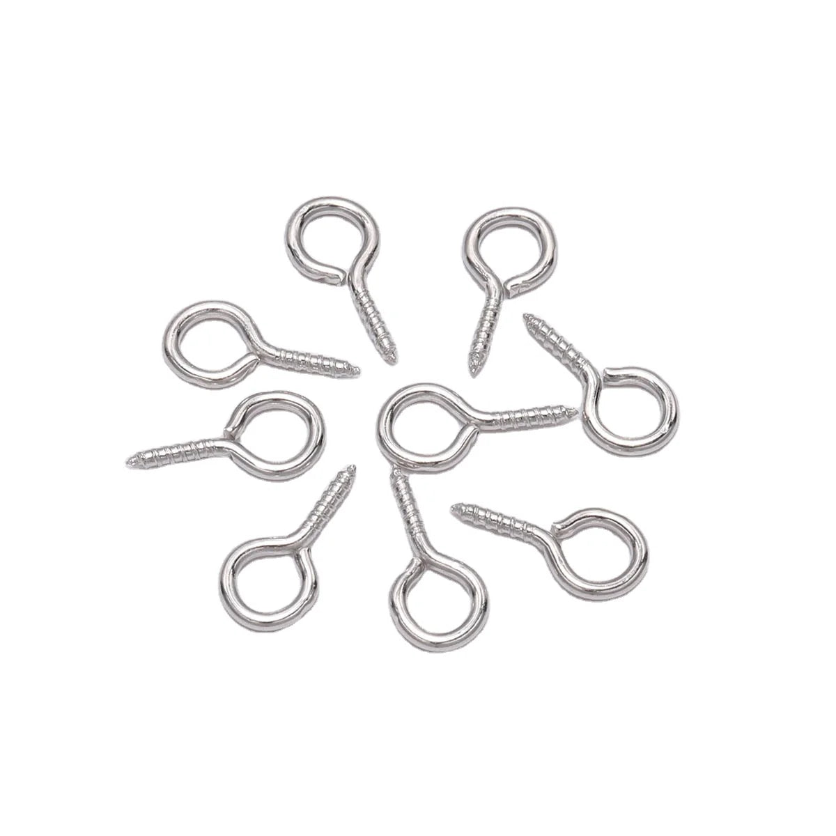 Custom 5" Eye Hook Screw Steel Eyes Screw