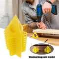 Mini DIY Woodworking Carpenter Accessories Grade Paint Stands with Triangle Paint Pads Hand Tools